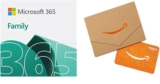 Amazon will give you a $50 gift card when you buy a year of Microsoft 365 Family