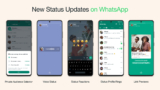 WhatsApp statuses get a big overhaul with voice, emoji reactions and more