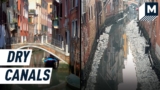 Why Venice's canals are drying out